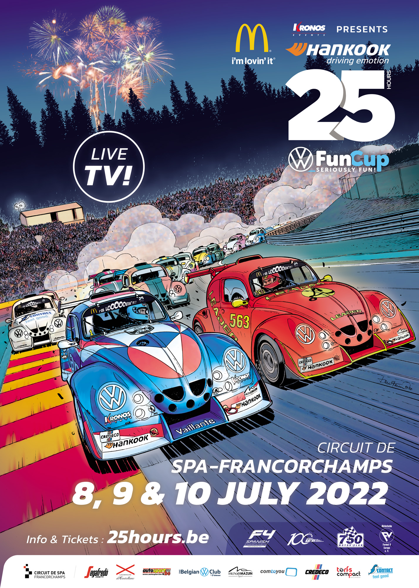 Affiche VW Fun Cup