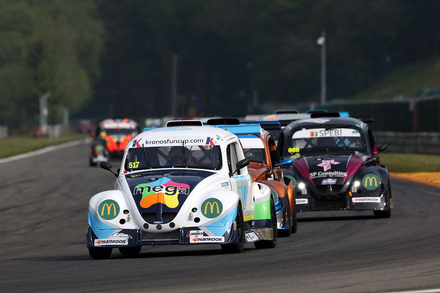 Best of 25 Hours VW Fun Cup 2023: Rain Chaos Crash, Lots of Spins & Action  at Spa-Francorchamps 